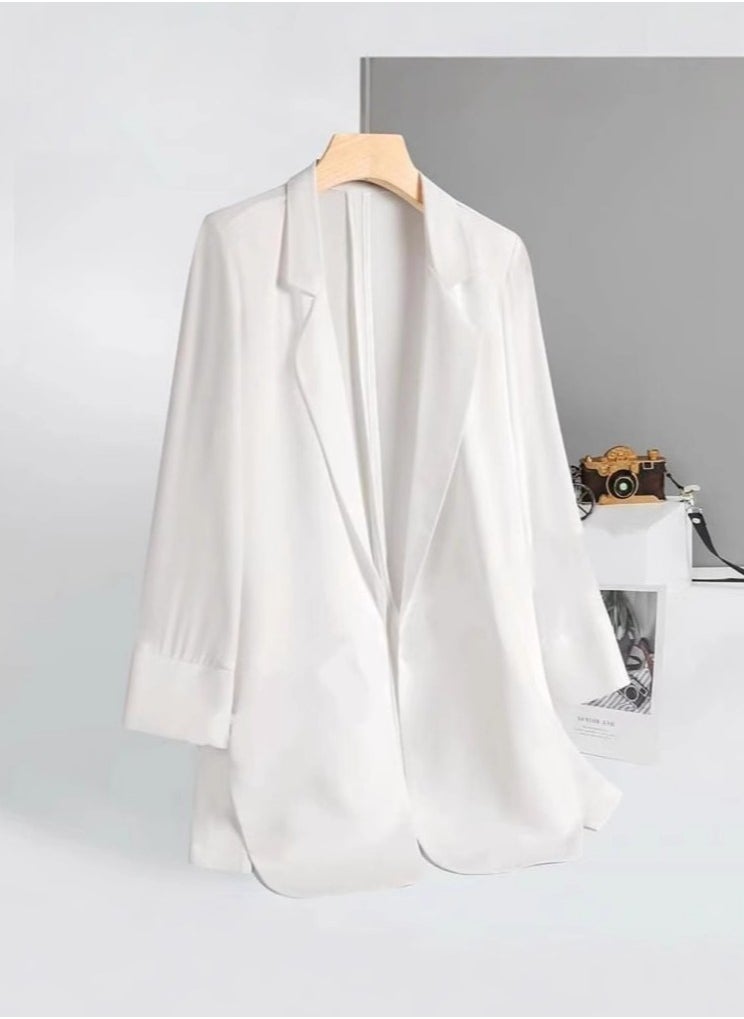 Shougu Thin New Chiffon Loose Women's Suit Jacket  - Image 1