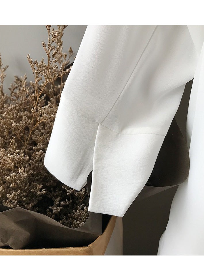 Shougu Thin New Chiffon Loose Women's Suit Jacket  - Image 5