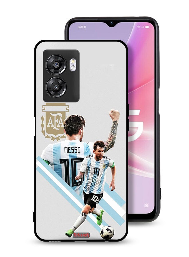 Tolwak OnePlus Nord N300 Protective Case Cover Leo Messi Art - Image 1