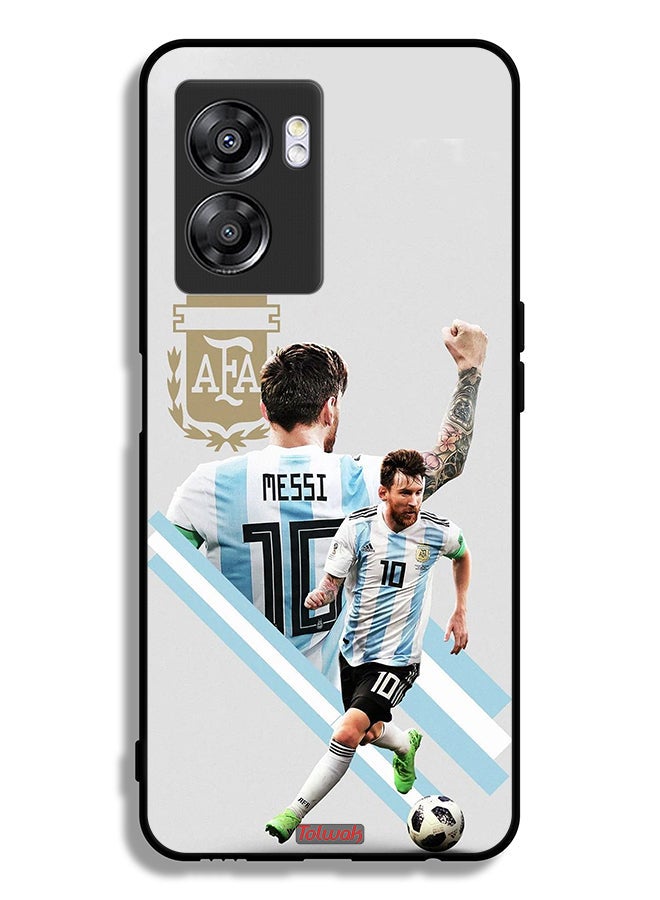 Tolwak OnePlus Nord N300 Protective Case Cover Leo Messi Art - Image 2