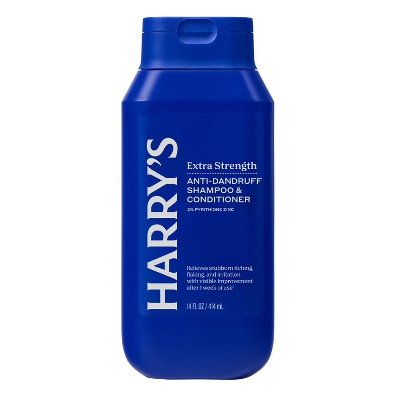Harry's Extra-Strength Anti-Dandruff Men's 2 in 1 Shampoo and Conditioner - (3 Pack) 14 fl oz - Made with 2% Pyrithione Zinc - Image 2