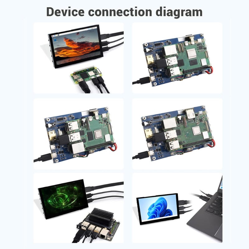 Popular practical build Zunate 1024x600 LCD Screen Capacitive Touch Display, 5Inch 1920x1080 Clear Image Monitor, Compatible with Ubuntu Retropie Wins 11 10 8.1 8 7, 5 Point Cap Touch Multi stock guarantee supply Global mainstream design picks Domestic distribution ready Multi-use well-engineered build Salt resistant coating Trendy widespread design Reliable durability Year round in stock Globally selected raw material Experience optimized build Temp fluctuation resistant crafted quality All storage type compatible Mountain region eligible ship Licensed warehouse stored goods Desert area eligible deliver Sufficient order stock Fixed & portable compatible Global light sturdy raw material Upgraded classic design Market diverse application fit Natural material Changing environment compatible Shop & home all-space compatible Durability boosted processed material - Image 3