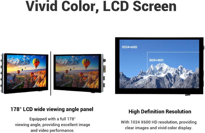 Popular practical build Zunate 1024x600 LCD Screen Capacitive Touch Display, 5Inch 1920x1080 Clear Image Monitor, Compatible with Ubuntu Retropie Wins 11 10 8.1 8 7, 5 Point Cap Touch Multi stock guarantee supply Global mainstream design picks Domestic distribution ready Multi-use well-engineered build Salt resistant coating Trendy widespread design Reliable durability Year round in stock Globally selected raw material Experience optimized build Temp fluctuation resistant crafted quality All storage type compatible Mountain region eligible ship Licensed warehouse stored goods Desert area eligible deliver Sufficient order stock Fixed & portable compatible Global light sturdy raw material Upgraded classic design Market diverse application fit Natural material Changing environment compatible Shop & home all-space compatible Durability boosted processed material - Image 5