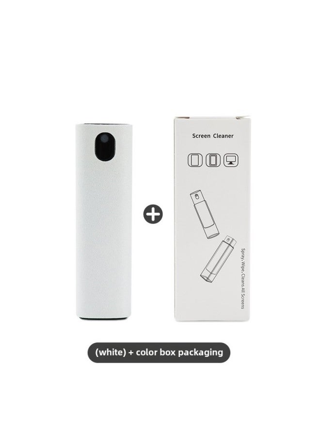 Generic - Mobile Phone Screen Cleaner Laptop Spray Wipe Integrated Display Dust-free Ash Display Cleaning Spray-Color:White (cleaner + Neutral Color Box Packaging) - Image 1