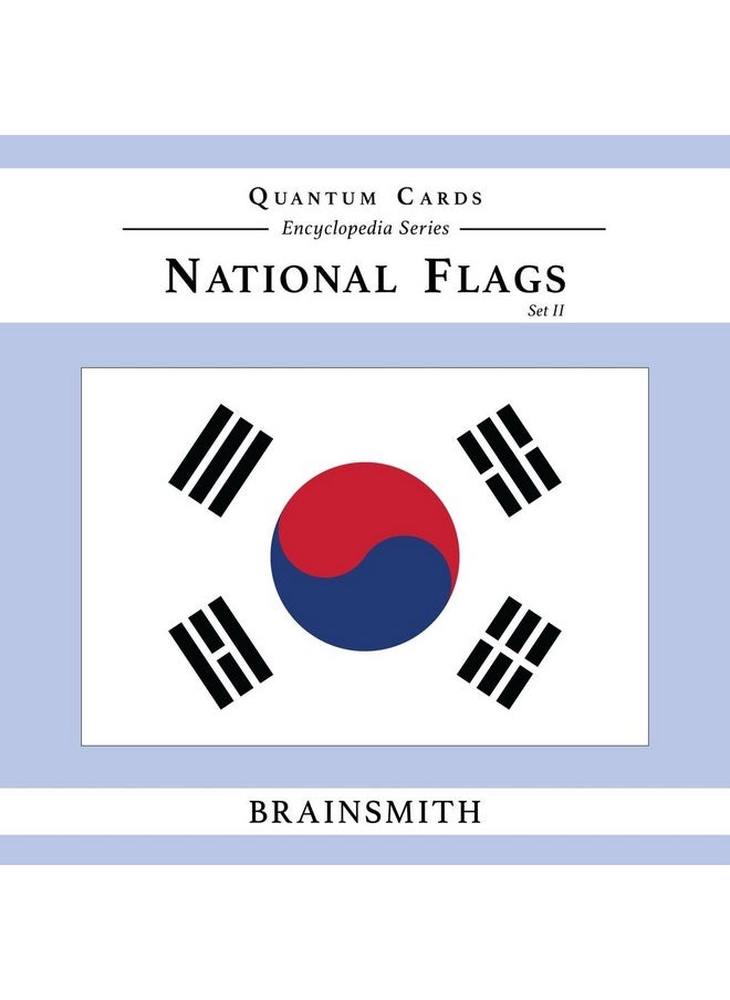 BRAINSMITH Brainsmith Quantum Flash Cards, National Flags - Educational Flashcard Set for Brain Development of Toddlers and Kids (8 months to 8 years)  - Image 1