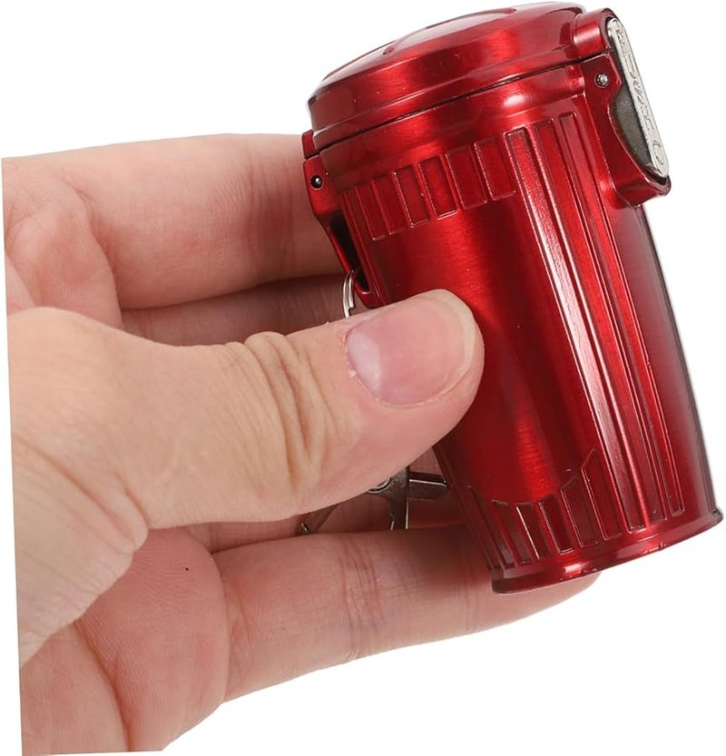 Portable Miniature Pocket Ashtray with Lid Odor Sealing for Outdoor Travel Car Use - Image 4