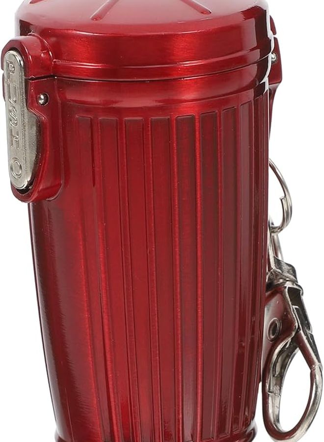 Portable Miniature Pocket Ashtray with Lid Odor Sealing for Outdoor Travel Car Use - Image 1