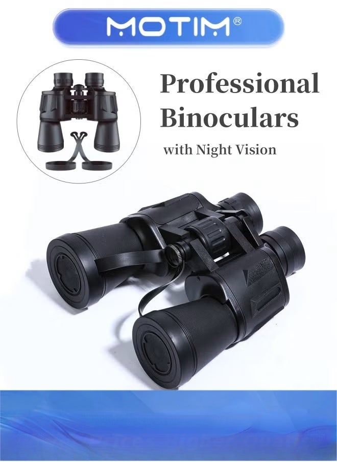 20x50 Binoculars for Adults and Kids Professional Telescope with Night Vision Clear Viewing for Birdwatching Outdoor Activities and Sightseeing