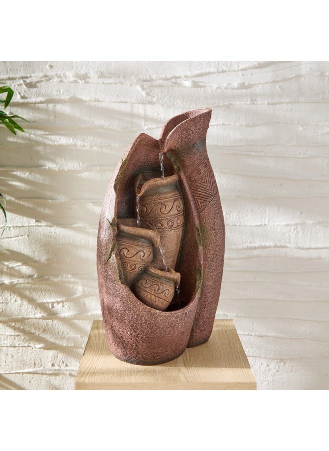 Home Box Belen Modern Fountain with LED Lights 27 x 17 cm  - Image 1
