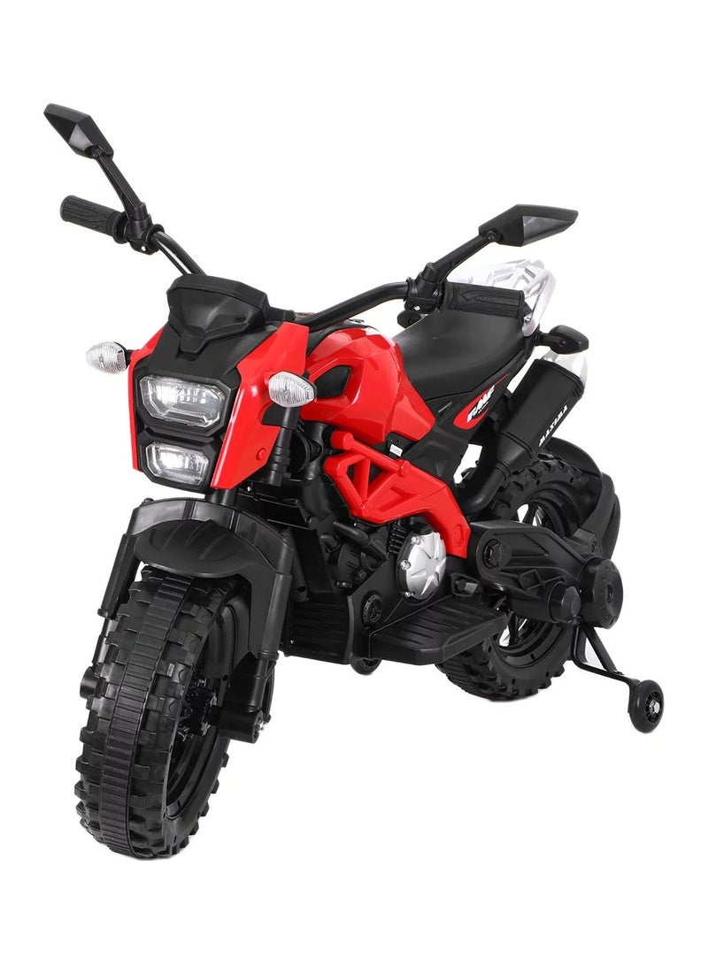 Amsham Toys KTM Model Kids Style Ride on Bike - Red - Image 1