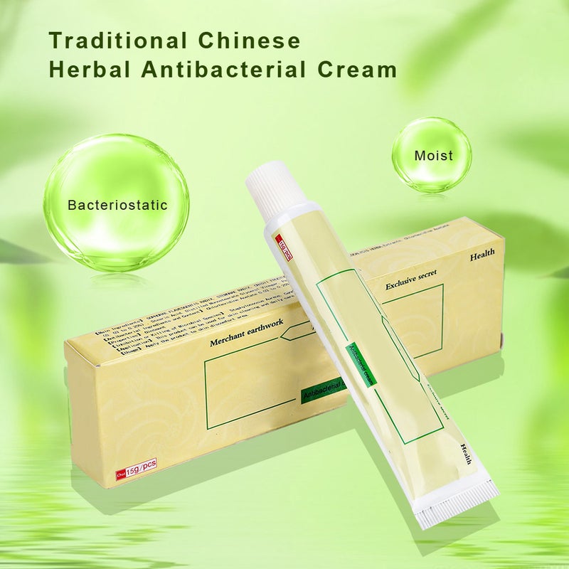 Traditional Chinese Herbal Antibacterial Cream Moisturizing Facial Cleaning Anti acne Care - Image 2