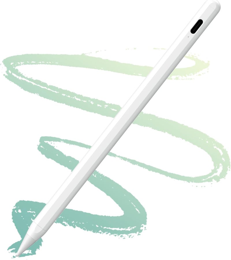 JAMJAKE Stylus Pen for iPad, 10 Min Fast Charge Apple iPad 10th Generation Pencil Work for Apple iPad Pro 11/12.9", iPad 6-10, iPad Air 3-5/ Mini 5/6 - Image 1