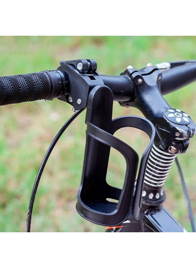 حامل زجاجة ماء للدراجة، خفيف الوزن وقابل للتعديل، يدور 360 درجة - Image 2