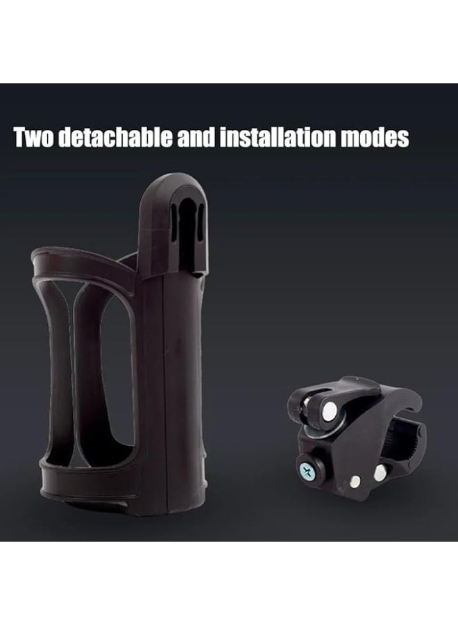 حامل زجاجة ماء للدراجة، خفيف الوزن وقابل للتعديل، يدور 360 درجة - Image 5