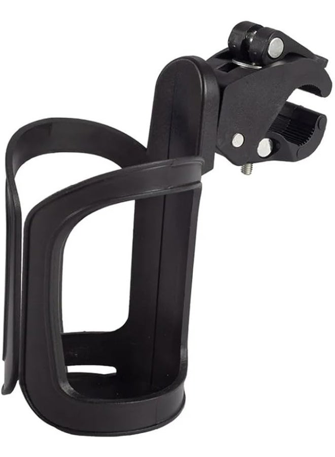 حامل زجاجة ماء للدراجة، خفيف الوزن وقابل للتعديل، يدور 360 درجة - Image 1