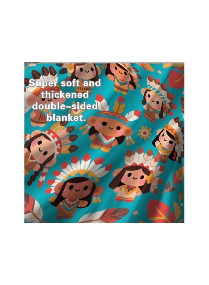 general Children's or student cartoon flannel thin blanket (warm and comfortable, suitable for sleep, games) 100cm*150cm - Image 1