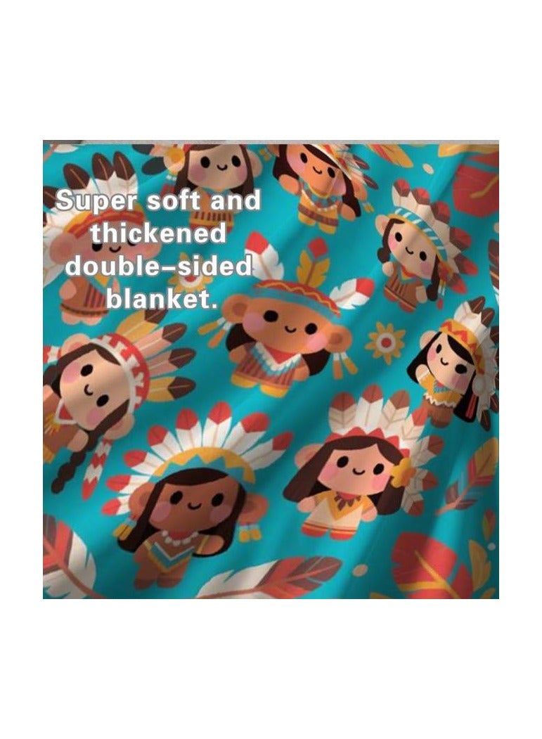 general Children's or student cartoon flannel thin blanket (warm and comfortable, suitable for sleep, games) 100cm*150cm - Image 5