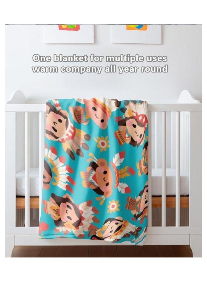 general Children's or student cartoon flannel thin blanket (warm and comfortable, suitable for sleep, games) 100cm*150cm - Image 4