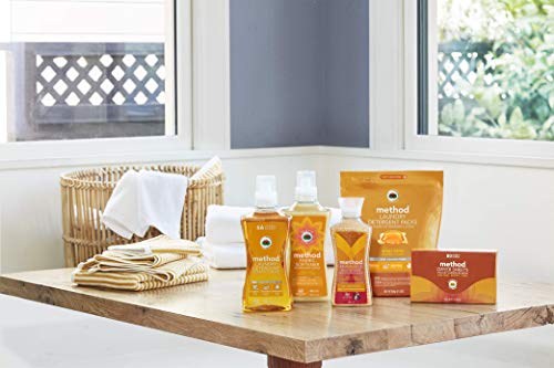 Method Liquid Laundry Detergent; Ginger Mango Scent; Stain Remover; 66 Loads per 53.5 fl oz bottle; 4 Pack (264 Total Loads); Packaging May Vary - Image 5