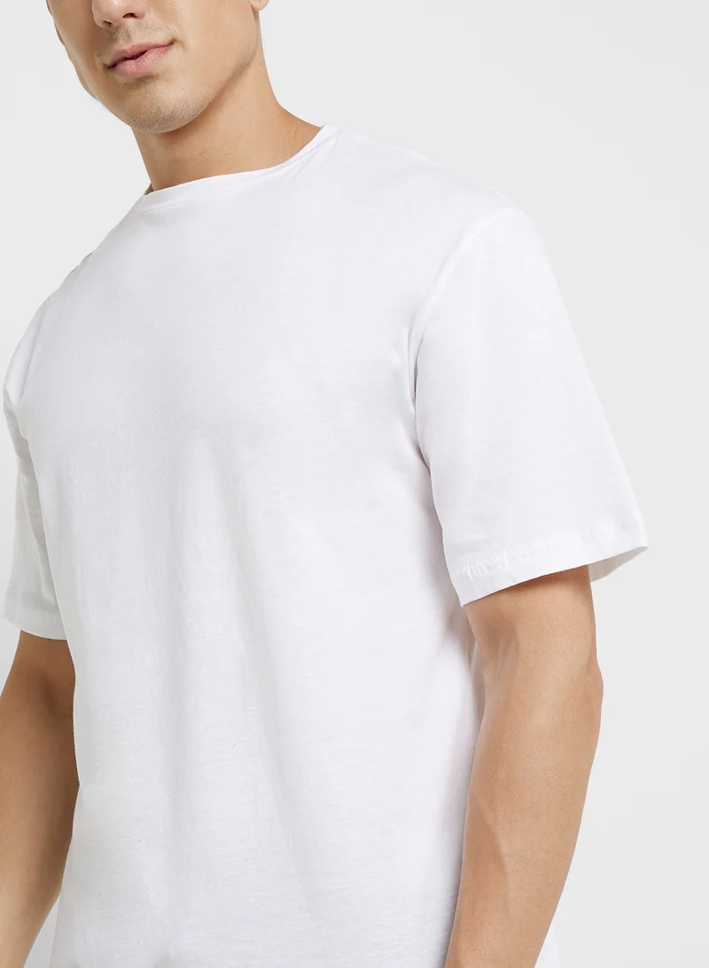 سفنتي فايف Graphic Oversized T-Shirt