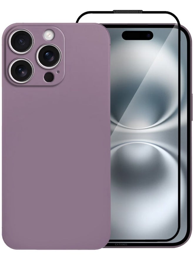 CATANES ( for iPhone 16 Pro Max ) 2 Pack,Case Cover and Screen Protector Air Skin Series Back Cover Sturdy Durable Thin Case Drop Protection Cover Clear - Image 2