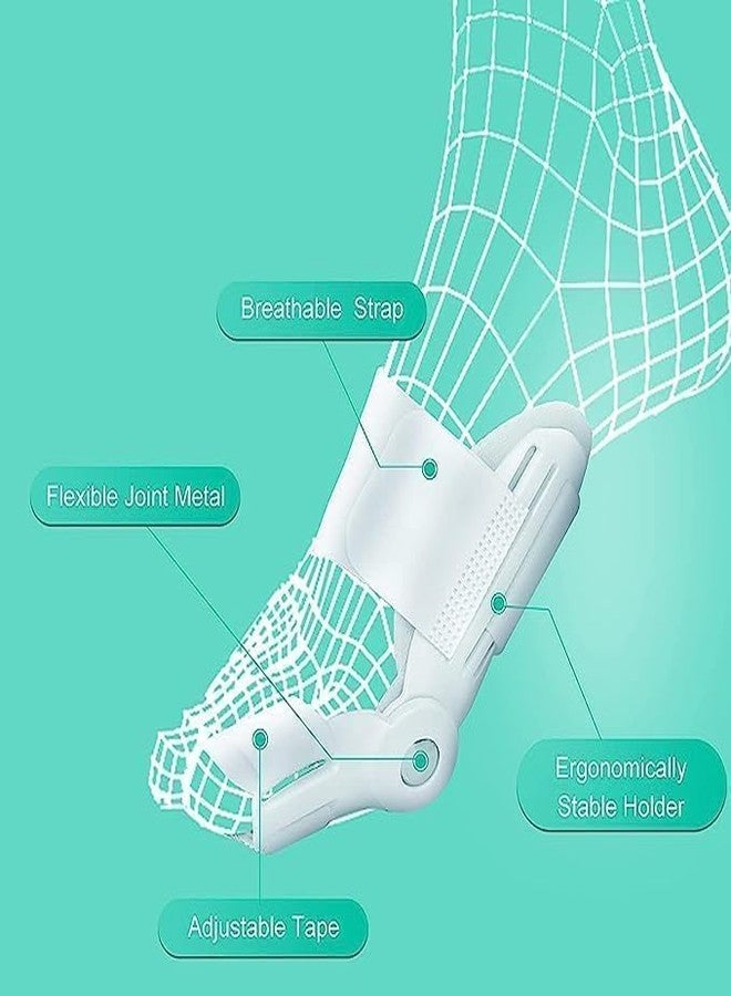 QualiTrue Silicone Bunion Corrector For Women Men, Orthopedic Toe Separator Bunion Splint With Fracture Support And Pain Relief, Adjustable Design For Right/Left Foot Alignment (1 Splint, 1 Separator) - Image 3