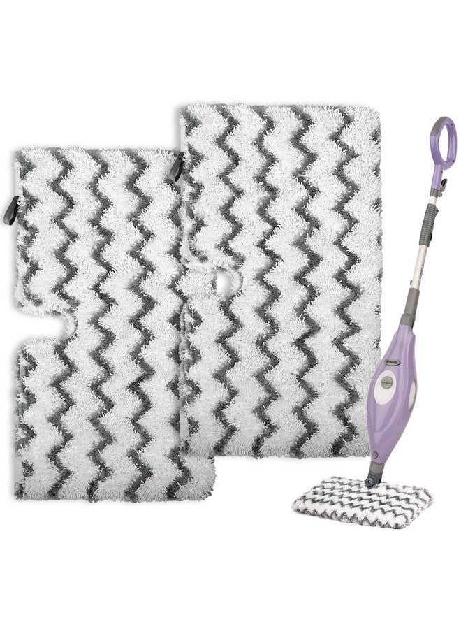 F Flammi Heavy-Duty Steam Mop Replacement Pad for Shark Steam Pocket Mop S3501 S3601 S2901 S2902 S3550 S3801 S3901 SE450 S3601D S3901D for All Hard Floors Soft Scrub Mop Pad for Shark - Image 1