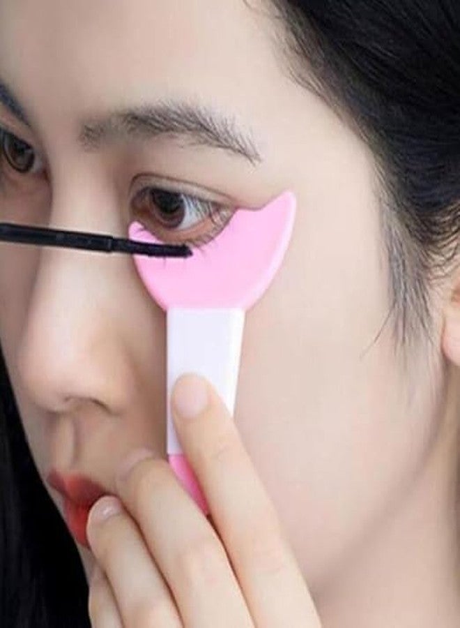 Calixe Multifunctional Eyelash Makeup Guard Tool, Silicone Stencils Eye Makeup, Mascara Eyelash Shield Applicator, Perfect Eye Makeup for Beginners, for Mascara, Eyeliner, Eyeshadow - Image 2