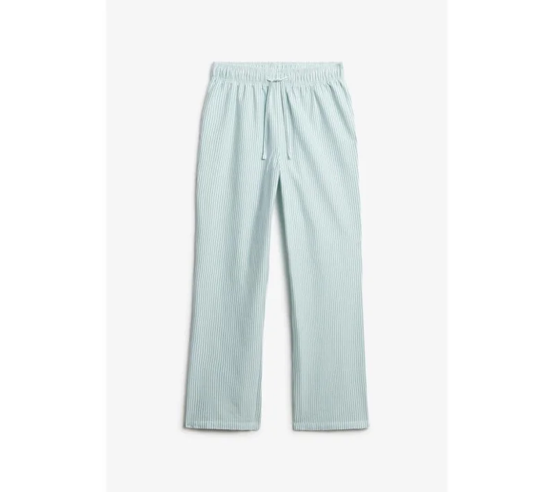 Superdry Organic Cotton Stripe Elasticated Trousers