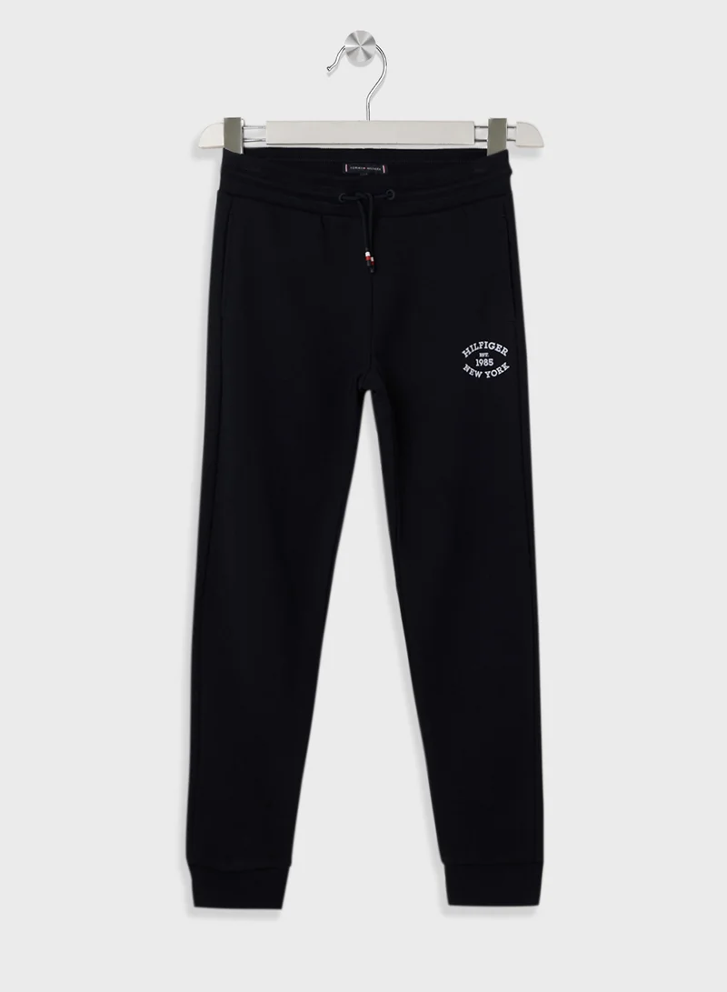 تومي هيلفيغر MONOTYPE FLOCK REG SWEATPANTS