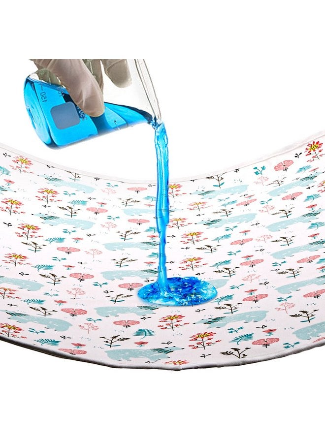 Tebery Tebery 2 Pack Baby Waterproof Bed Pad Washable Mattress Pad Mat, 31"x40" Large Underpads Bed Wetting Incontinence Cover for Kids/Adult/Pets - Image 4
