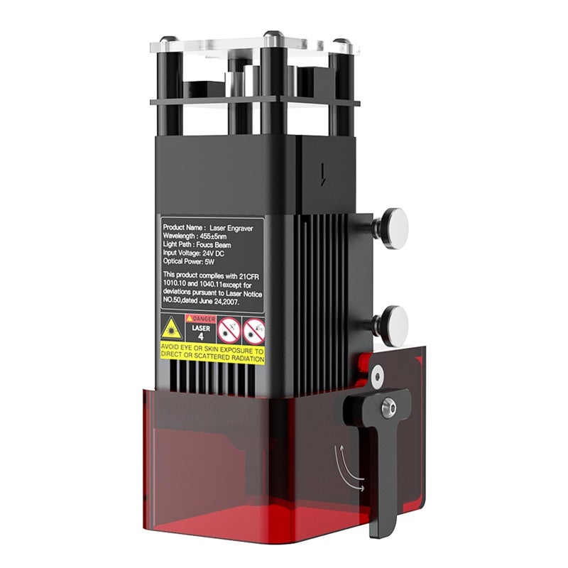 Laser Engraver: 5W Power, 0.06mm Spot Size, 60s Quick Installation, Offline Work - High Precision Cutting Capacity, Wide Compatibility for 3D Printers, DIY Creative Crafts, Home Improvement - Image 1