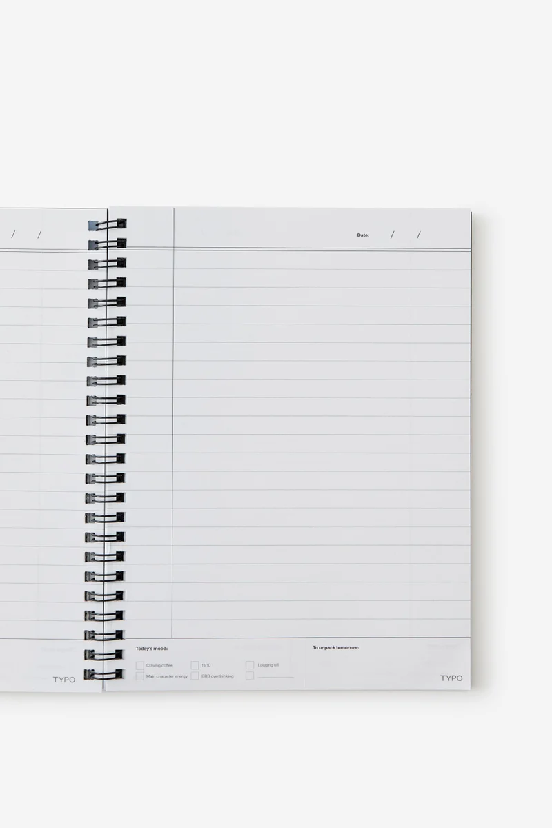 Typo A5 Spinout Notebook V2