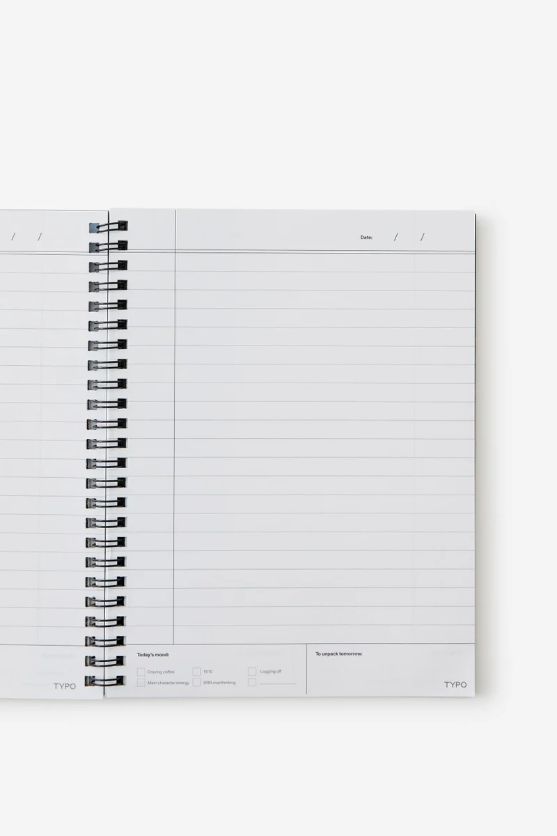 Typo A5 Spinout Notebook V2