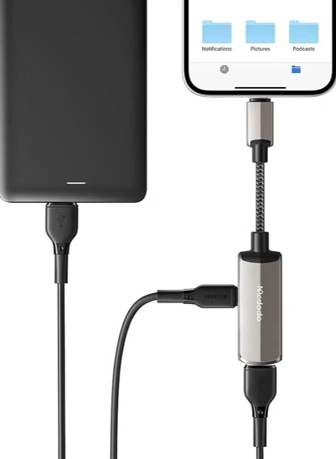 مكدودو CA-2690 OTG 2 في 1 محول Lightning إلى USB 3.0 - Image 2