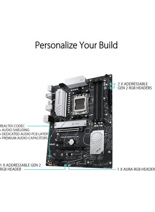 PRIME B650-PLUS//AM5,B650,USB 3.2 جين 2,AURA,MB - view 4