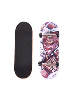 Finger Skateboard, Professional Complete Wooden Fingerboard, 32/34mm 5-Ply Maple Finger Skateboard with Upgraded Components, Solid Performance Complete Wooden Fingerboard  (M-King)