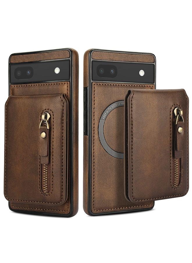 اس-توب جراب لهاتف Google Pixel 6 مزود بسحاب ومحفظة من الجلد مع غطاء خلفي من MagSafe - Image 2