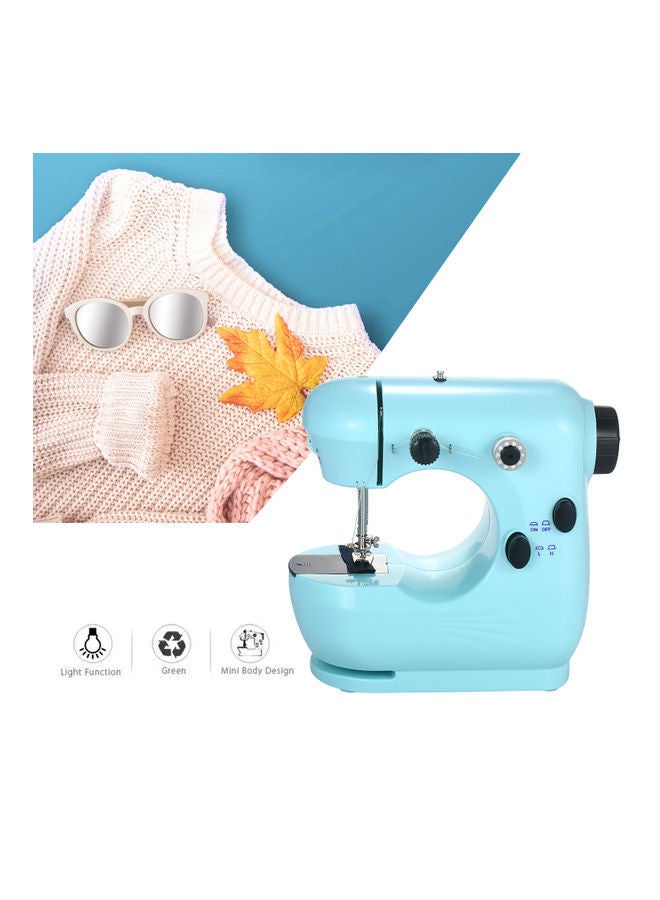Multi-Function Electric Micro-Sewing Machine with Foot Pedal and Power Adapter P-11600UK* Blue/Black - Image 4