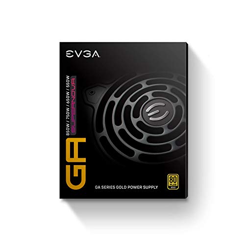 EVGA SuperNOVA 550 Ga, 80 Plus Gold 550W, Fully Modular, ECO Mode with Dbb Fan, 10 Year Warranty, Compact 150mm Size, Power Supply 220-GA-0550-X1 - Image 2
