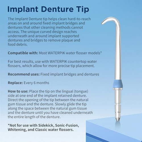 FreFeel Replacement Heads for Waterpik, Replacement Picks for Water Pik Water Flosser (10 Tips) - Image 4