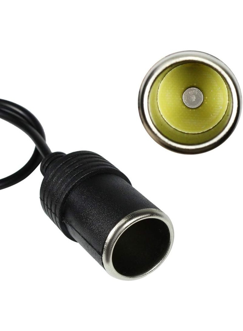 محول مشابك بطارية السيارة 12 فولت إلى منفذ ولاعة - وصلة أقطاب البطارية للمهام الشاقة - موصل طاقة محمول لإكسسوارات ومستلزمات السيارات - Image 4