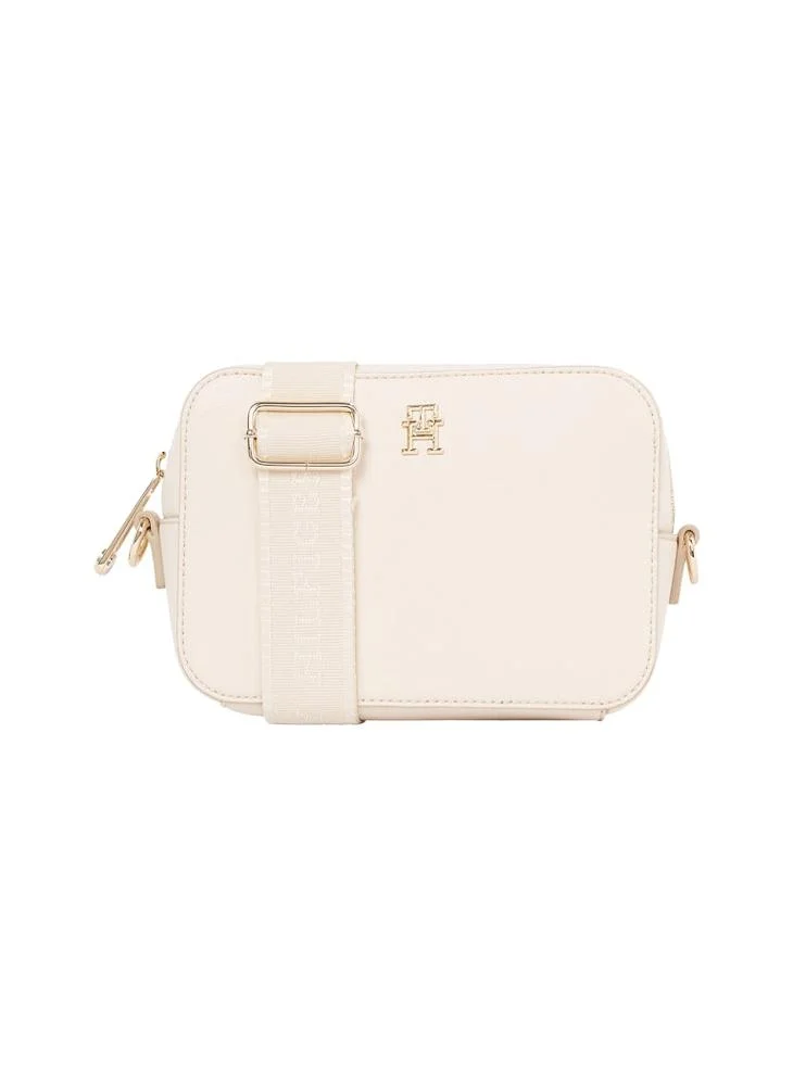 تومي هيلفيغر Logo Detail Zip Over Crossbody