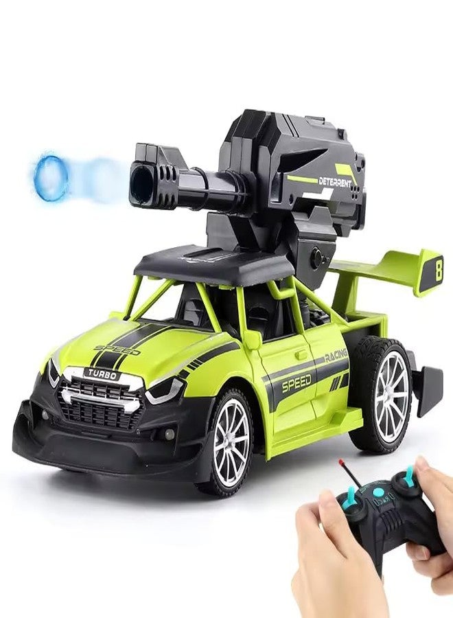 Space Enterprises Scale 1:20 High Speed Gel Water Bomb Shooting Remote Control Racing Car with Rechargeable Toy for Kids (Multicolor) - Image 1