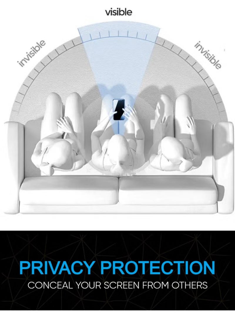 Original Privacy Screen Protector for Xiaomi Redmi Note 12 – Anti-Static Tempered Glass with ESD Privacy, 9H Hardness, Anti-Peep, Dust-Proof, Super Smooth Touch - Image 2