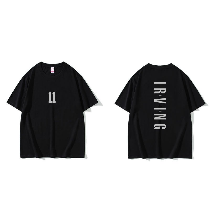 Generic Kobe Basketball Cotton T-Shirt Mens Athletic Quick-Dry Owen 11 Black Short Sleeve