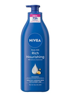 Nivea NIVEA Body Lotion Rich Nourishing Almond Oil & Deep Nourish Serum 400ml  - Image 2