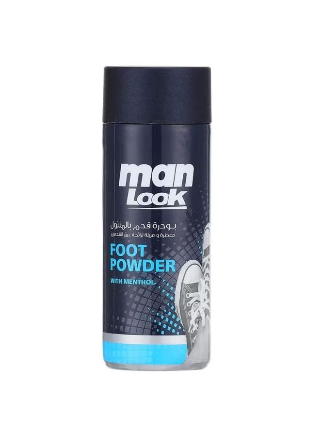 Man look Foot Powder with menthol 50 gm - Image 1
