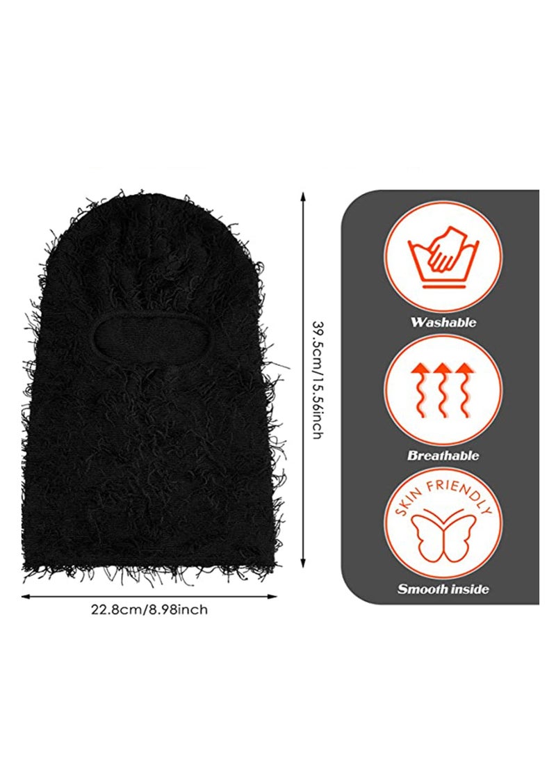 Excefore Balaclava Ski Mask, Full Face Mask, Windproof Face Cover Sun UV Protection, Thermal Windproof Winter Scarf, Men Women Outdoor Sport Cycling Cap 2PCS - Image 2