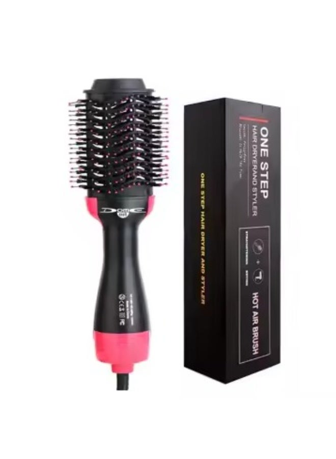 فرشاة هواء ساخن احترافية، فرشاة تصفيف الشعر 1000 واط، فرشاة مجفف شعر أيونية سلبية، سرعة مزدوجة بالإضافة إلى إعداد بارد ومجفف شعر بخطوة واحدة ومكثف لتصفيف الشعر - Image 5